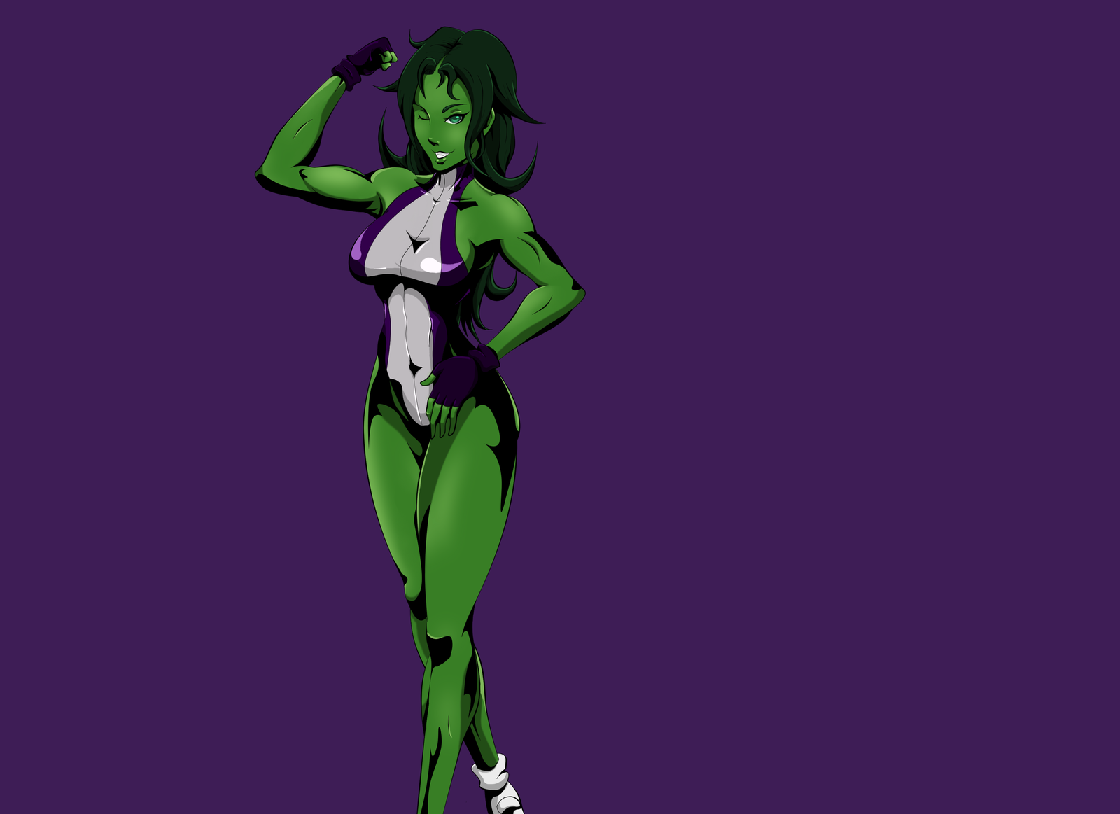 She Hulk by kikoshou3000 on DeviantArt