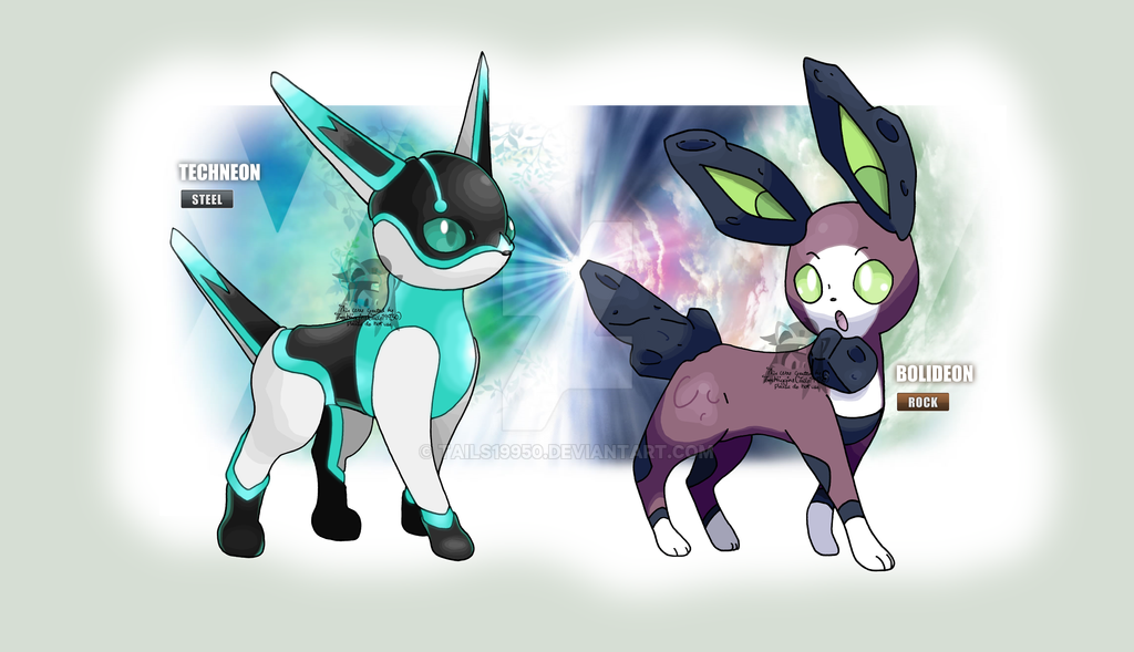 fake_rock_and_steel_eeveelutions_by_tail