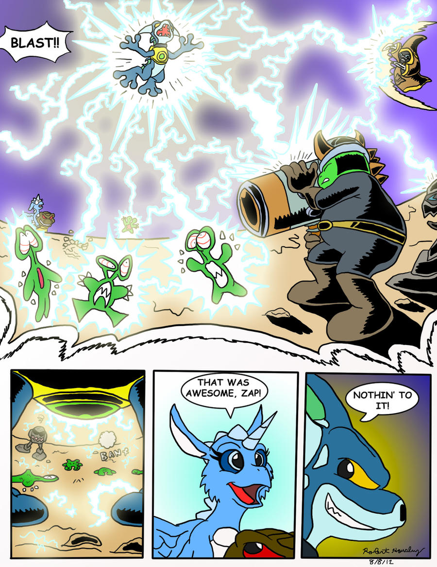 Skylanders Comic Pg 55 by oogaboogaz on DeviantArt