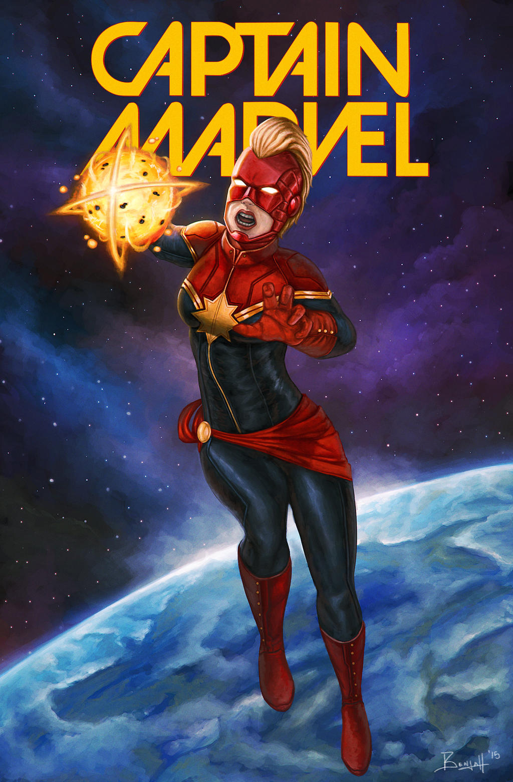 Captain Marvel Carol Danvers By Royalfiend On Deviantart