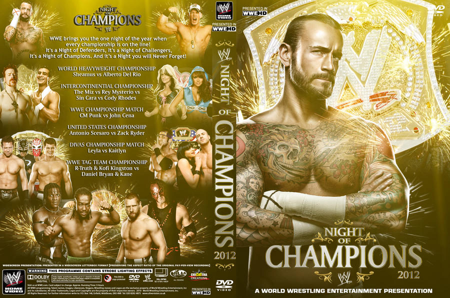 Image result for night of champions 2012 poster