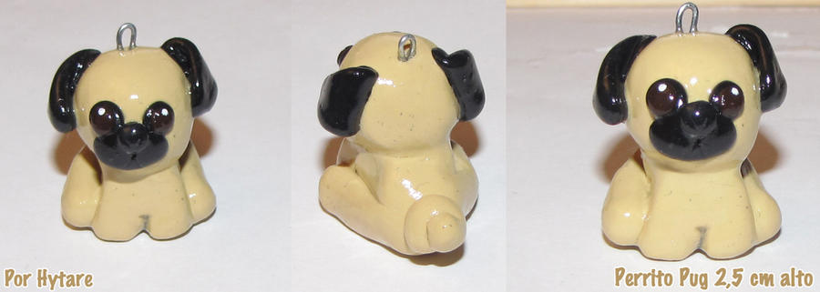 Pug in polymer clay by hytare on DeviantArt