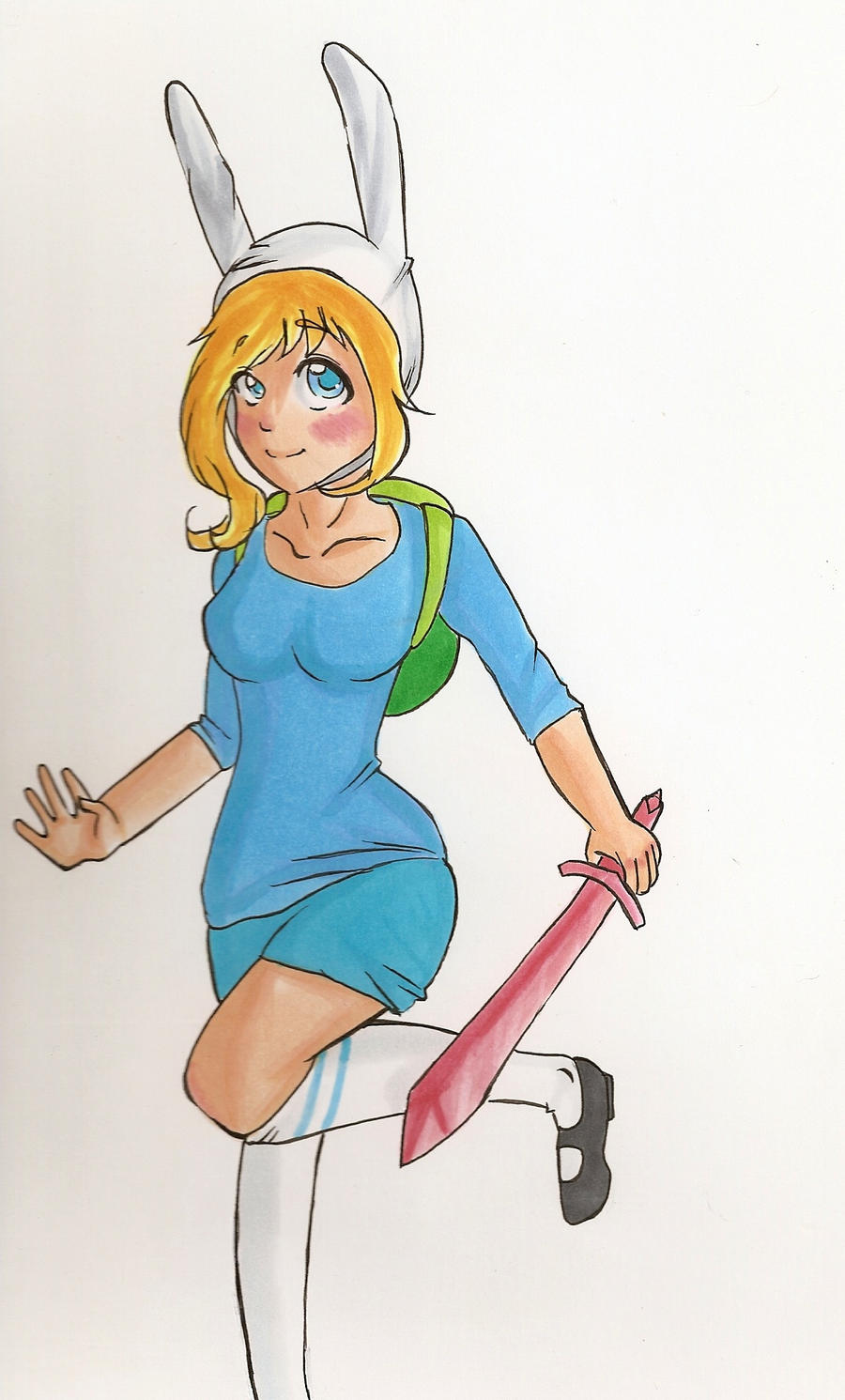 Adventure Time Fionna And Cake By Minamewulol On Deviantart