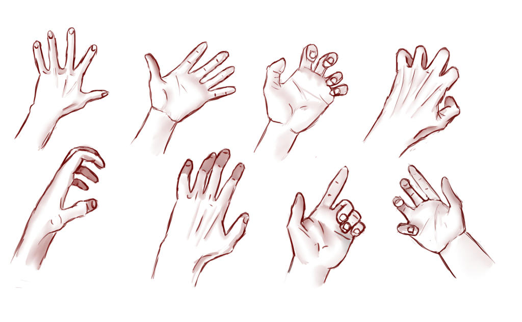 Male Hands Practice by AkumaRyoshi on DeviantArt