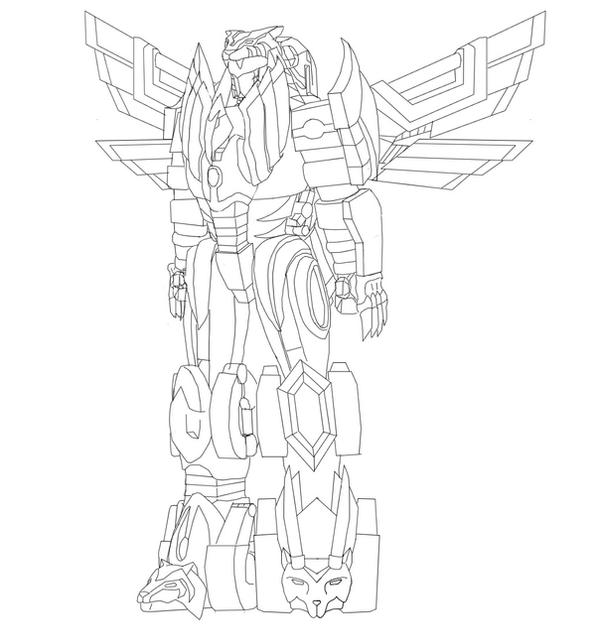 eagle power rangers coloring pages - photo #11