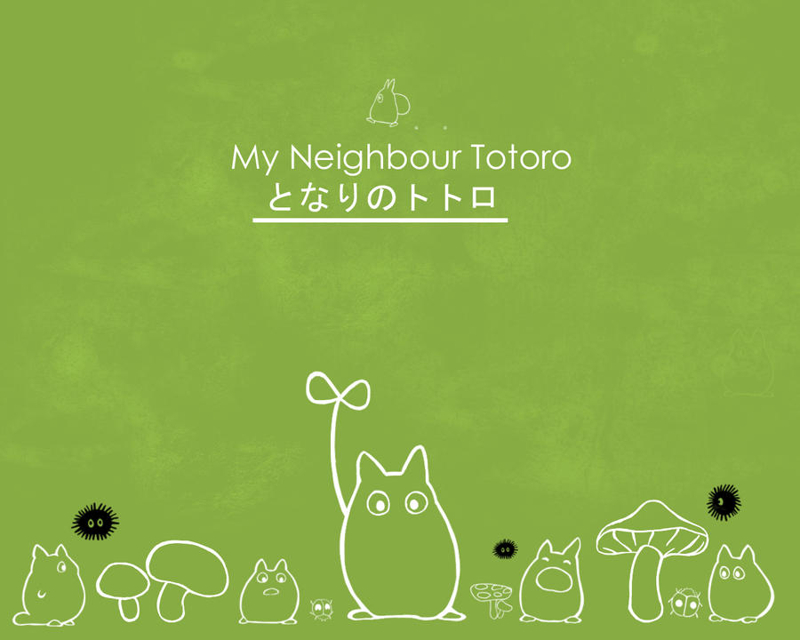 Totoro Wallpaper となりのトトロ 無料pcデスクトップ壁紙 画像集 ジブリ 高画質 Naver まとめ
