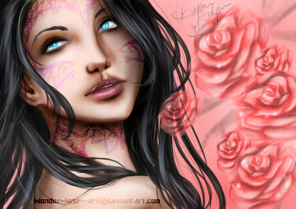 Rose [Hera Night Speed Paint Available] by <b>Wonder-land</b>--Art ... - rose__hera_night_speed_paint_available__by_wonder_land__art-d9a0ddr