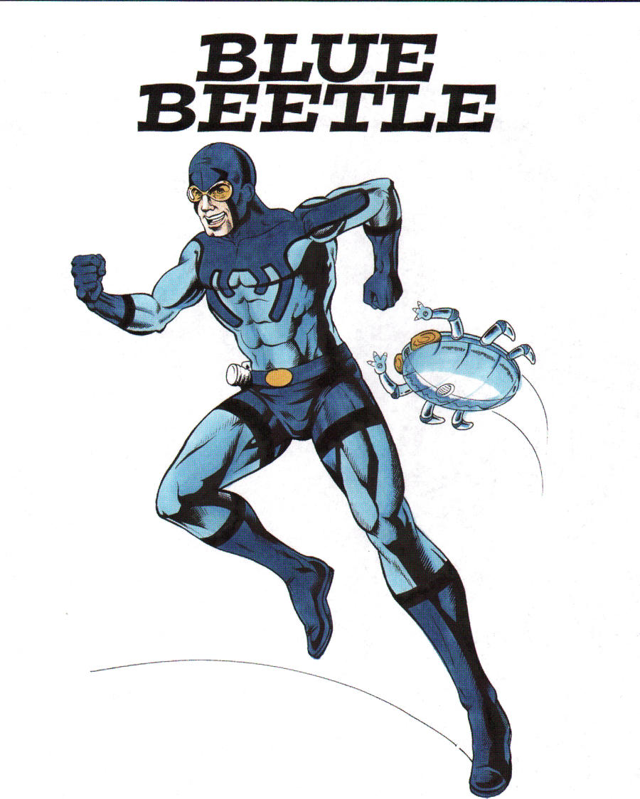 dc blue beetle coloring pages - photo #23