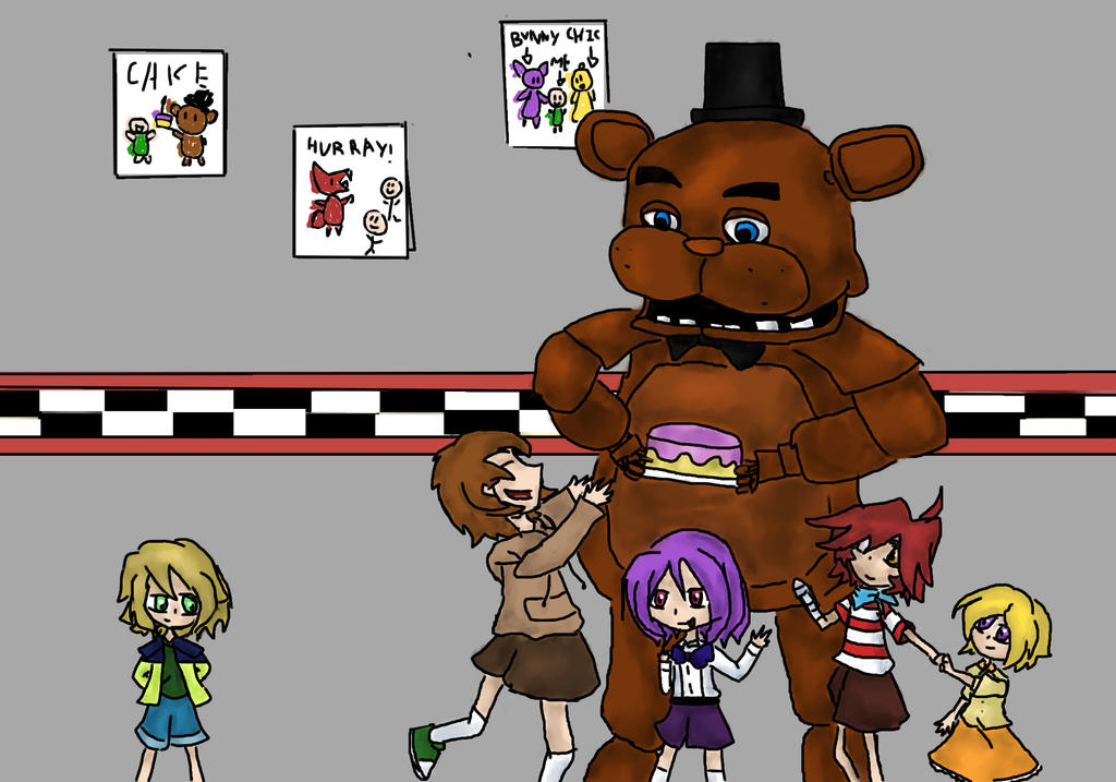 Happy Children (Pole-bear style) by ellezahuay