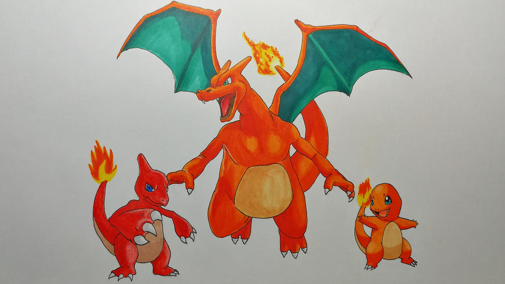Pokemon drawings from my Youtube Channel