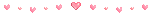 Animated Pink Heart Divider by Gasara