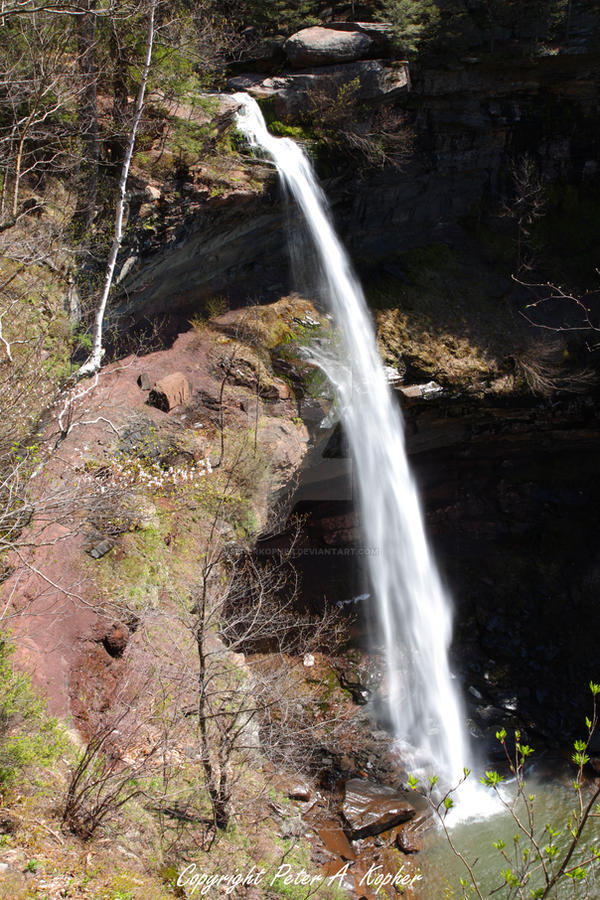 Kaaterskill Falls From Above by peterkopher