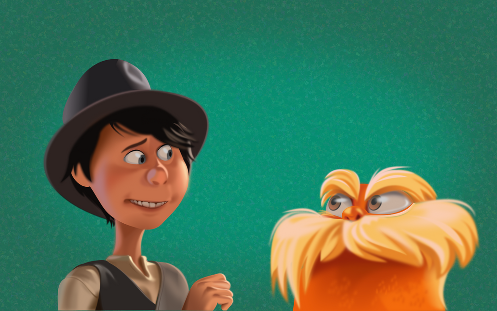 Once-ler and Lorax by Ixentrick on DeviantArt