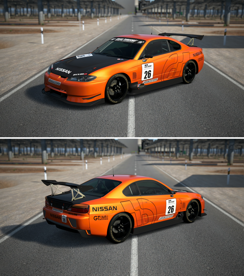 Nissan SILVIA spec-R AERO (S15) Touring Car '02 by GT6 ...