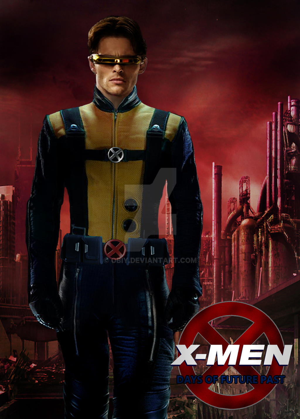 X men Days of Future Past Cyclops by Obiy on DeviantArt