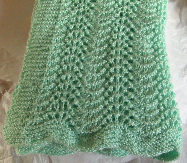 Feather and Fan Baby Blanket by ManiacScribbler on DeviantArt