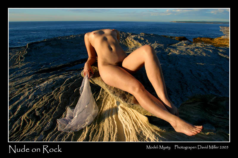 Nude on Rock by Ozphotoguy