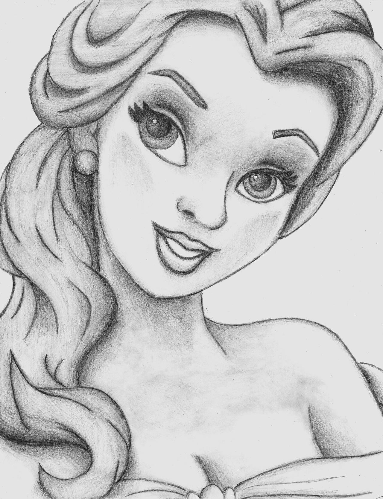 Disney Ladies: Belle by ssdancer on DeviantArt