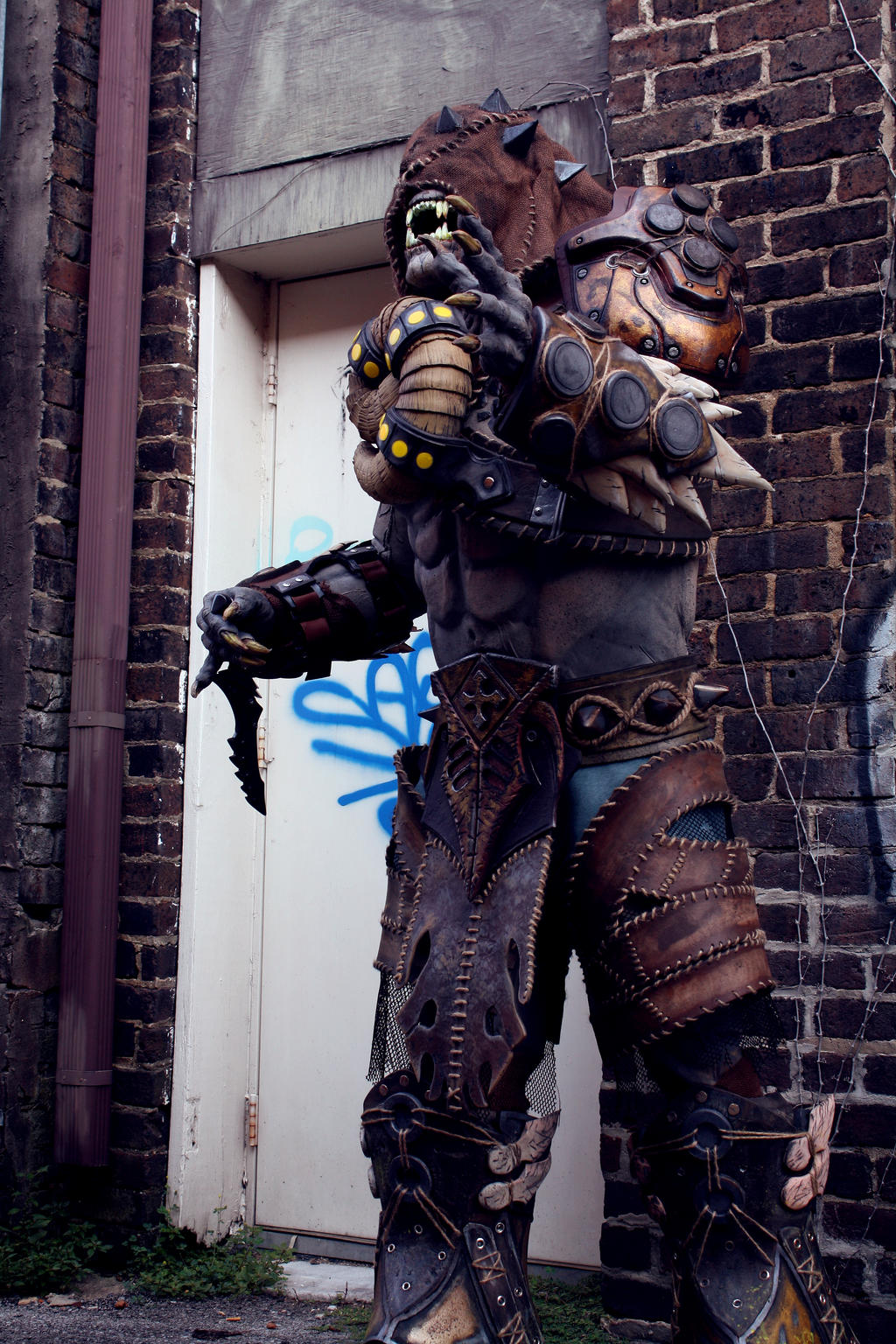 cosplay Gears of war locust